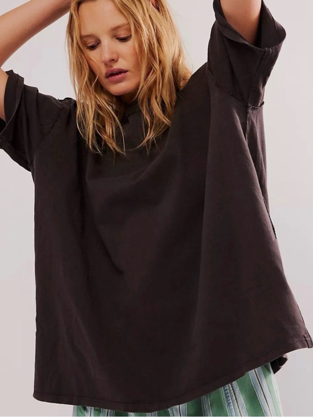 Free People We The Free Phoenix Tee. NWT. Black
